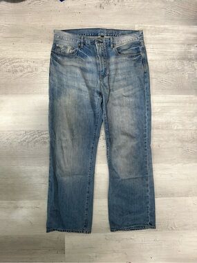 Vintage Style Gap Premium Jeans 34x30 Medium Wash Straight Relaxed Y2K